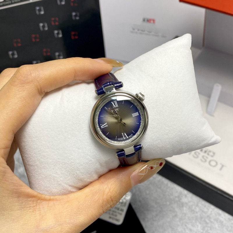 Ženski satovi, serija T152: Klasična Carrie Mala ljepotica, starorimski stil, kvarc GL24 (Swiss ETA), vodootpornost 30 m, kućište i remen od nehrđajućeg čelika, safir kristal