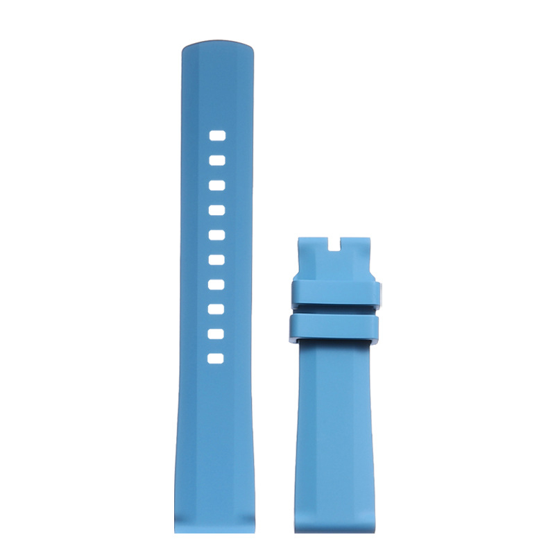 Каишка за часовник Langbowan от флуор-резинова гума — универсална, произход Шенжен, пуск през лятото на 2025 година, стил: многофункционален