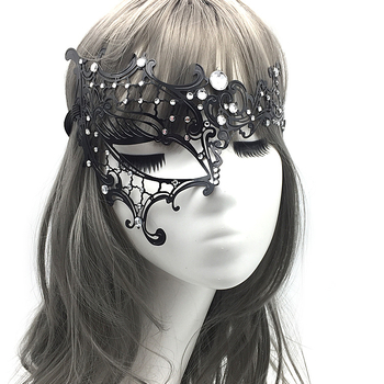 Metāla sejas maska - jauka DIY rekvizīte Helovīnam, karnevālam un Ziemassvētkiem