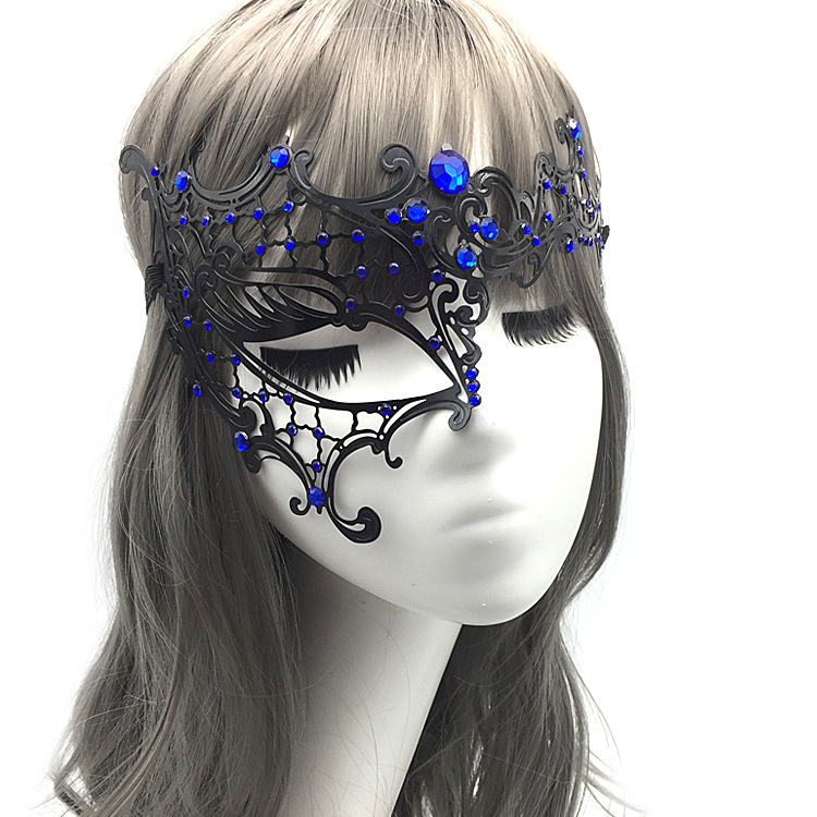 Metāla sejas maska - jauka DIY rekvizīte Helovīnam, karnevālam un Ziemassvētkiem