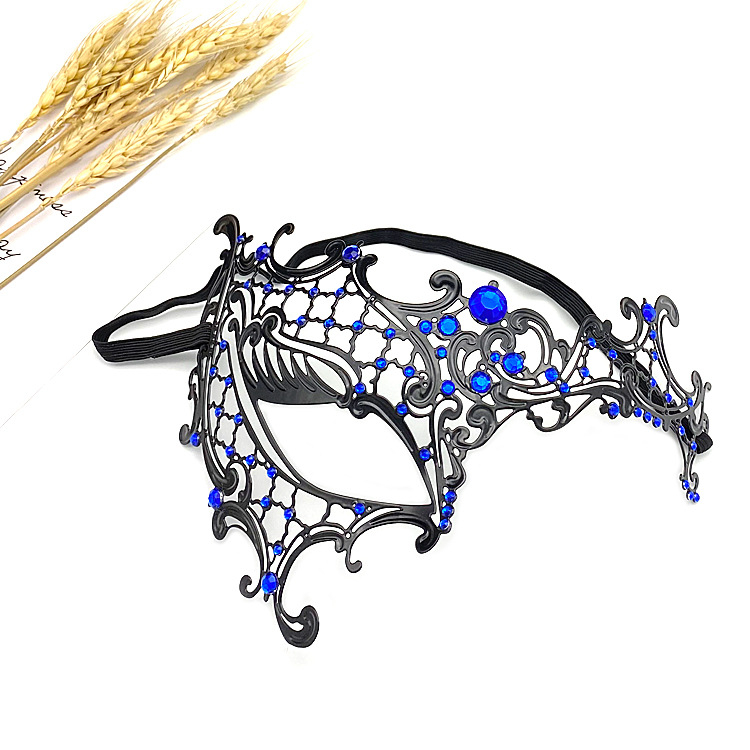 Metāla sejas maska - jauka DIY rekvizīte Helovīnam, karnevālam un Ziemassvētkiem