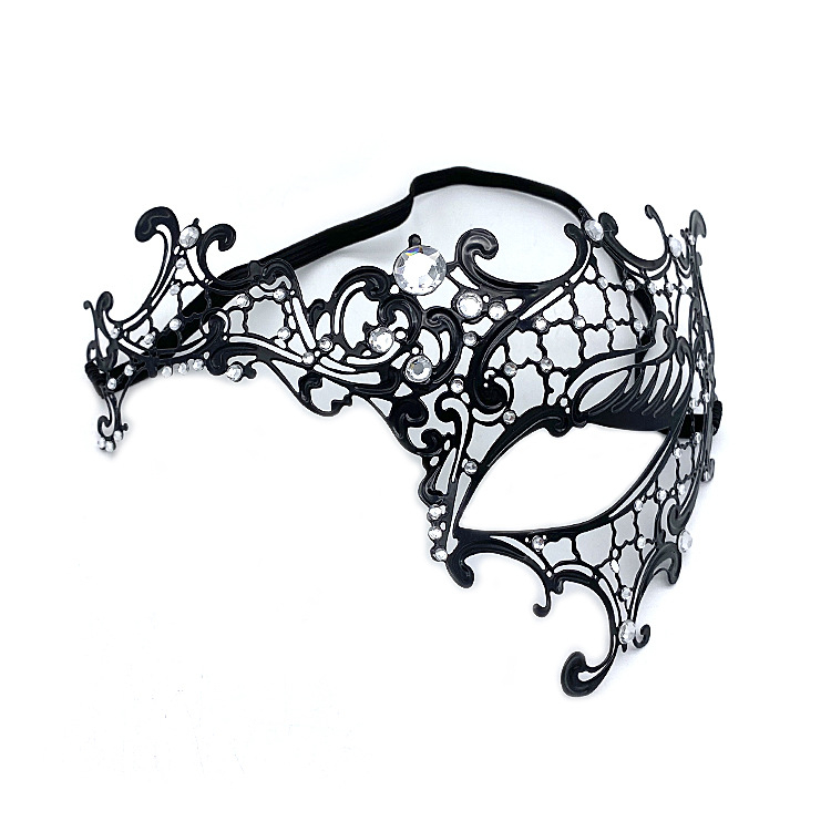 Metāla sejas maska - jauka DIY rekvizīte Helovīnam, karnevālam un Ziemassvētkiem