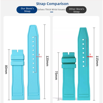 Pilot гумена каишка за часовник, Fresh and Sweet стил, пролет 2024