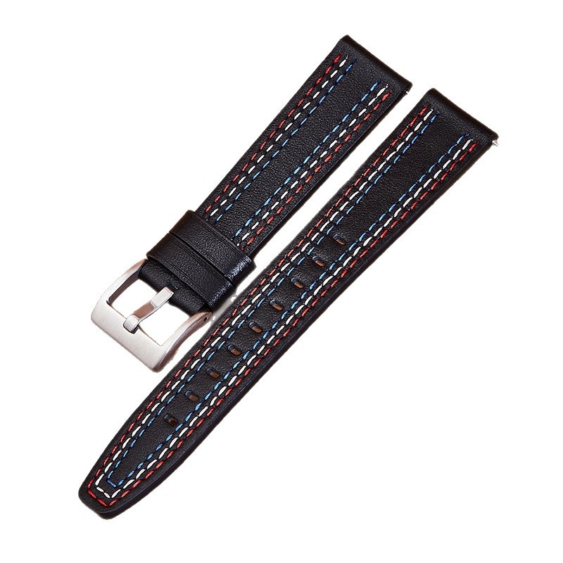 Curea de ceas din piele de vițel, cu eliberare rapidă, pentru Samsung 7 Ultra și Huawei Fit 3 — Xin Starting Point