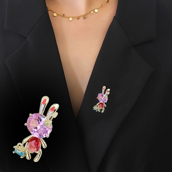 Brošnja leptir od legure s cirkonom i imitacijskim biserom, ugradnja, elegantan dizajn, proljeće 2025 izdanje