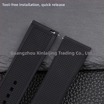 Каишка за часовник от силикон със пеперудена катарама за Huawei GT серия (GT246, GT2PRO, GT2E, Watch3) – Royal, лято 2024