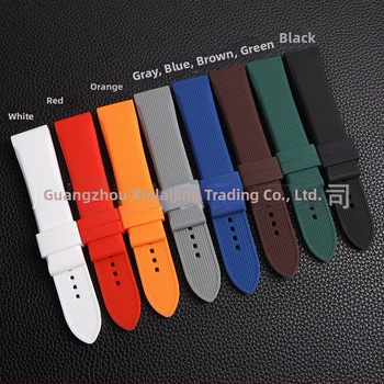 Каишка за часовник от силикон със пеперудена катарама за Huawei GT серия (GT246, GT2PRO, GT2E, Watch3) – Royal, лято 2024