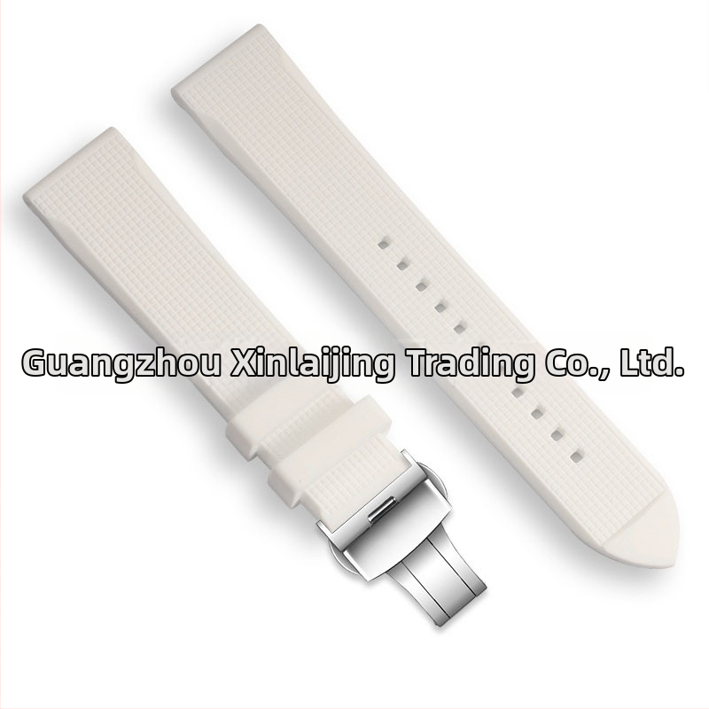 Каишка за часовник от силикон със пеперудена катарама за Huawei GT серия (GT246, GT2PRO, GT2E, Watch3) – Royal, лято 2024