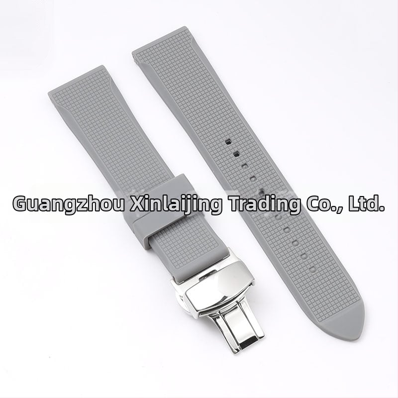 Каишка за часовник от силикон със пеперудена катарама за Huawei GT серия (GT246, GT2PRO, GT2E, Watch3) – Royal, лято 2024