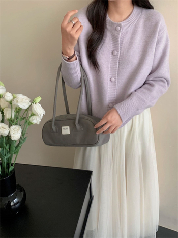 Kardigans, meitenīgs stils, adīts, akrila šķiedra 30–50%, rudens 2025