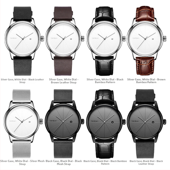 Automatski mehanički muški sat – Pearl mehanizam, kalendar, vodootpornost 30 m, kućište od nehrđajućeg čelika, narukvica od nehrđajućeg čelika