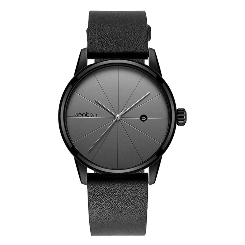 Automatski mehanički muški sat – Pearl mehanizam, kalendar, vodootpornost 30 m, kućište od nehrđajućeg čelika, narukvica od nehrđajućeg čelika