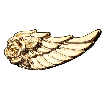 Broš od legure — unisex, kruna dizajn, elektroplatiranje, dekorativno