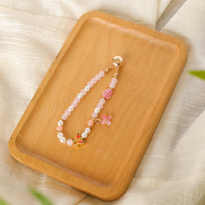 Magnetiskā sprādze Hanfu Liuli ar ametista kristālu, ģeometriska forma, cepts emaljas pārklājums, dabīgs unisex stils