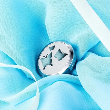 Segė su aromaterapiniu difuzoriumi, Gyvenimo medis, minimalistinis unisex aksesuaras iš nerūdijančio plieno, daugiafunkcinis