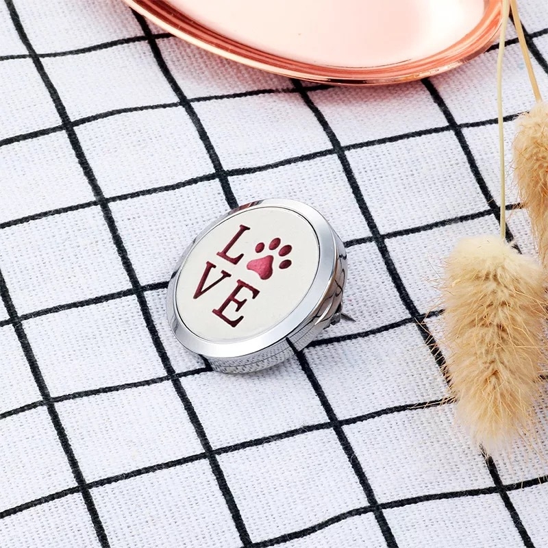 Segė su aromaterapiniu difuzoriumi, Gyvenimo medis, minimalistinis unisex aksesuaras iš nerūdijančio plieno, daugiafunkcinis