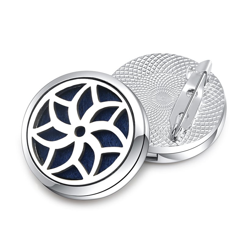 Segė su aromaterapiniu difuzoriumi, Gyvenimo medis, minimalistinis unisex aksesuaras iš nerūdijančio plieno, daugiafunkcinis