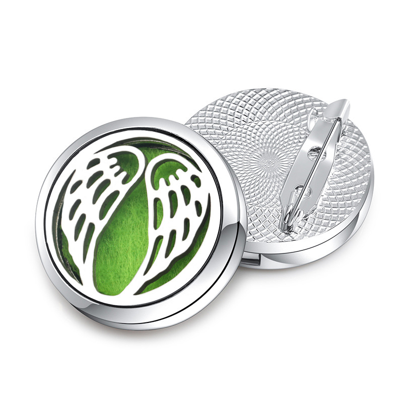 Segė su aromaterapiniu difuzoriumi, Gyvenimo medis, minimalistinis unisex aksesuaras iš nerūdijančio plieno, daugiafunkcinis