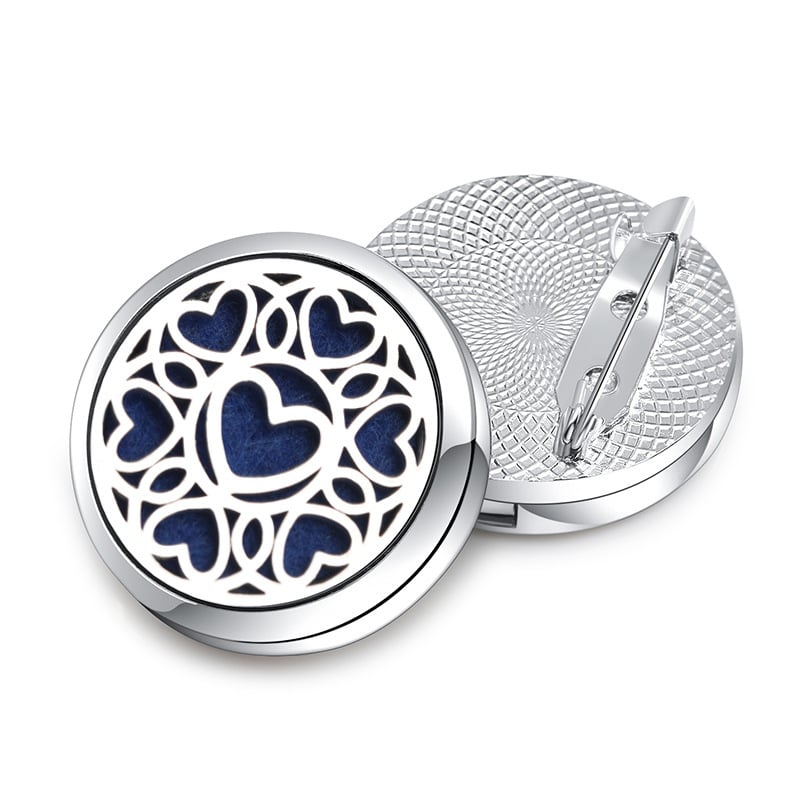 Segė su aromaterapiniu difuzoriumi, Gyvenimo medis, minimalistinis unisex aksesuaras iš nerūdijančio plieno, daugiafunkcinis