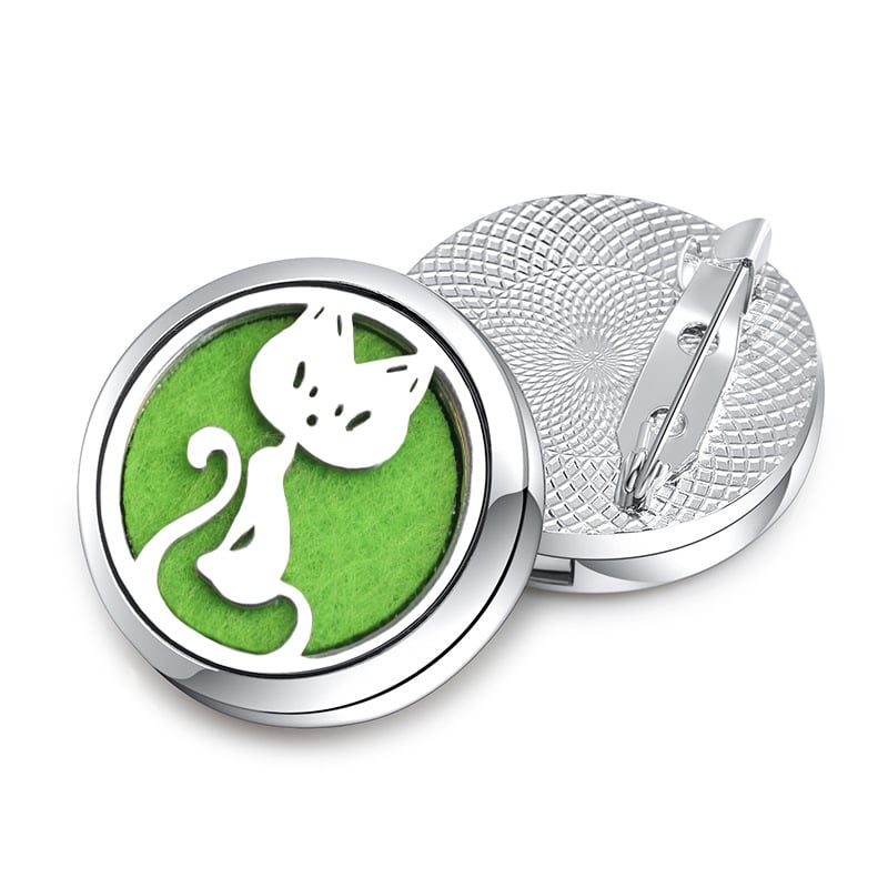 Segė su aromaterapiniu difuzoriumi, Gyvenimo medis, minimalistinis unisex aksesuaras iš nerūdijančio plieno, daugiafunkcinis