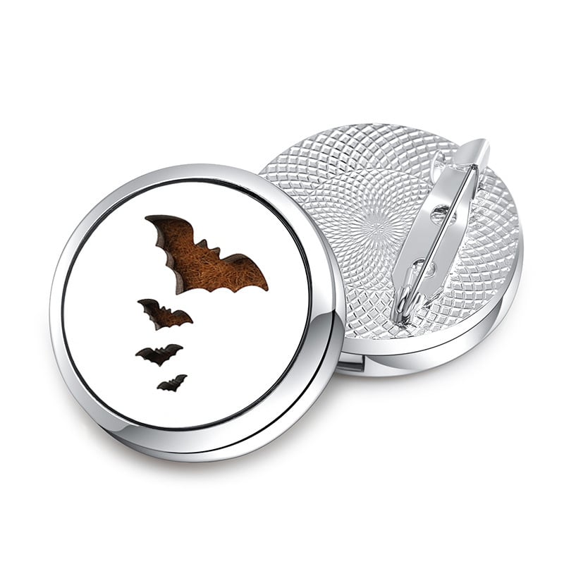 Segė su aromaterapiniu difuzoriumi, Gyvenimo medis, minimalistinis unisex aksesuaras iš nerūdijančio plieno, daugiafunkcinis