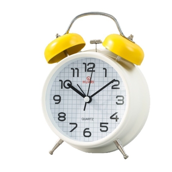 Mehaaniline laua äratuskell õpilastele – tugev alarm, analoogne ekraan (käed ja numbrid), patareiga toidetav, metallkorpus