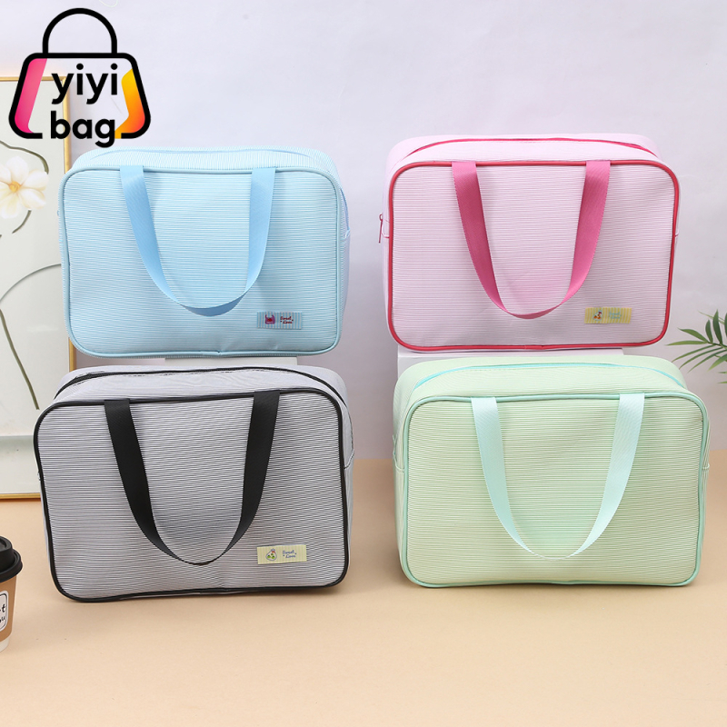 Τσαντάκι καλλυντικών (πολυεστέρας; κλείσιμο με φερμουάρ; αδιάβροχο; διαχωρισμός στεγνώματος-υγρού; επένδυση PU)