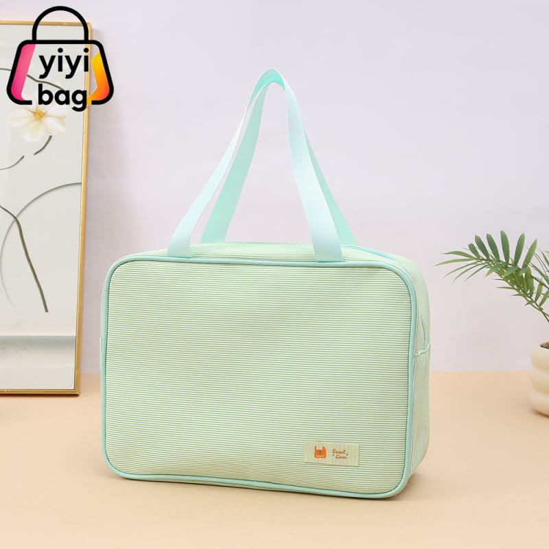 Τσαντάκι καλλυντικών (πολυεστέρας; κλείσιμο με φερμουάρ; αδιάβροχο; διαχωρισμός στεγνώματος-υγρού; επένδυση PU)