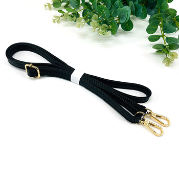 PU kožni ramenski kaiš s Lychee uzorkom, ručna izrada, podesiv, ultralagani