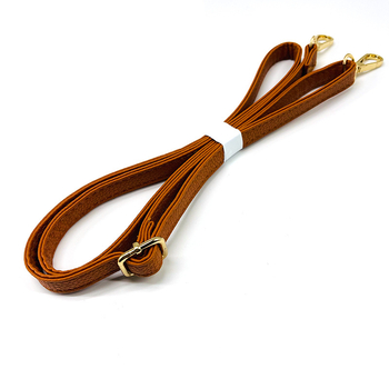 PU kožni ramenski kaiš s Lychee uzorkom, ručna izrada, podesiv, ultralagani