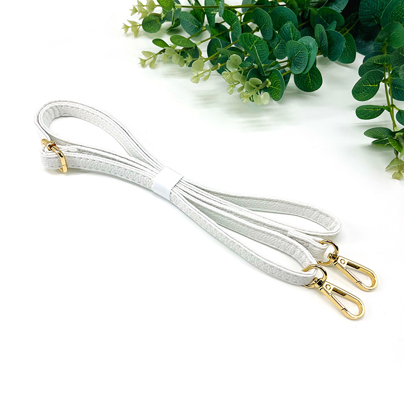 PU kožni ramenski kaiš s Lychee uzorkom, ručna izrada, podesiv, ultralagani