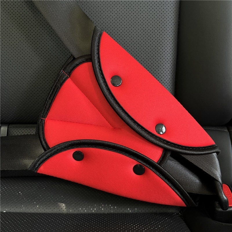 Laste auto turvavöö õla padja – reguleeritav kinnitus, vöö laiendus ja kaitseplaat, materjal jääsatiin