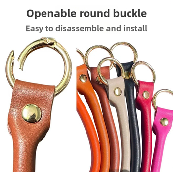 Remen za rameni od PU mikrovlakana za torbe s odvojnom okruglom kopčom — vodootporan, izuzetno lagan, otporan na habanje