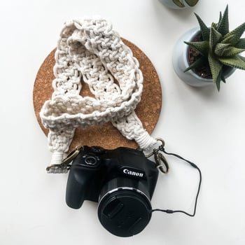 Ručno tkani kaiš za kameru, boho stil preko ramena, dekorativni kaiš za torbu