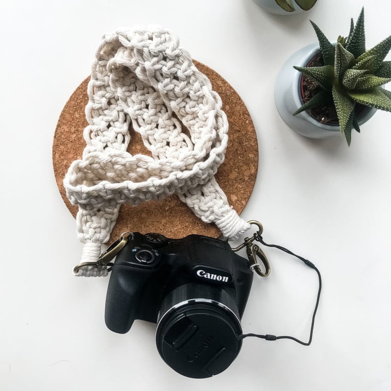Ručno tkani kaiš za kameru, boho stil preko ramena, dekorativni kaiš za torbu