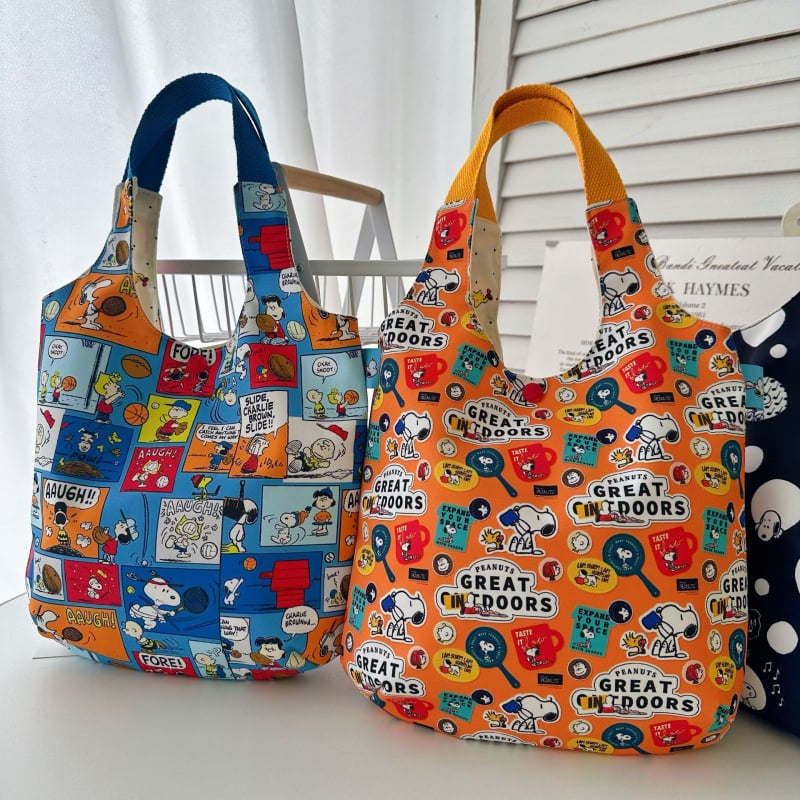 Rokassoma no Oxford auduma, apaļas formas, pilsētas stils, kokvilnas oderējums, sprādze ar četrām pogām