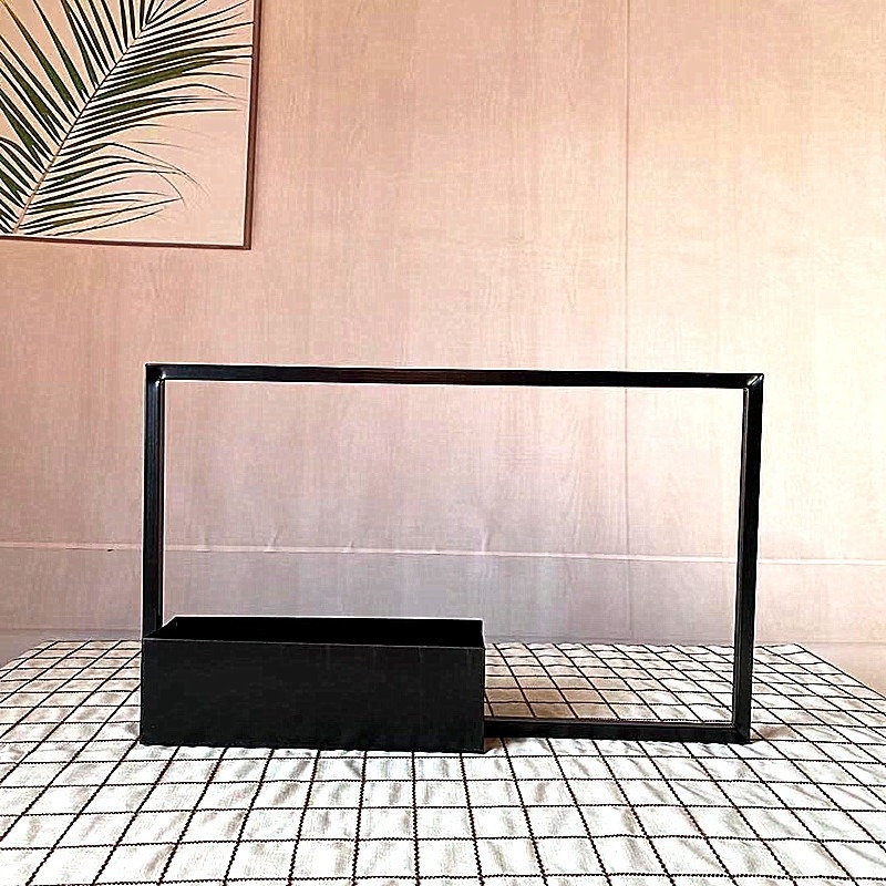 Željezna saksija za cvijeće, ručno izrađena, zavarena, kineskog stila