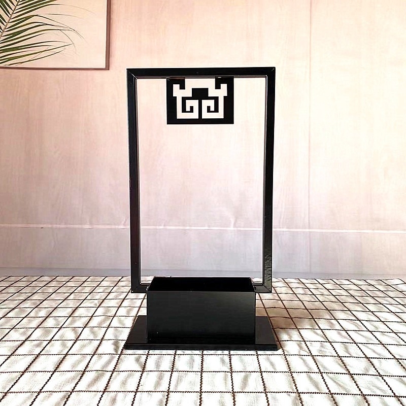 Željezna saksija za cvijeće, ručno izrađena, zavarena, kineskog stila