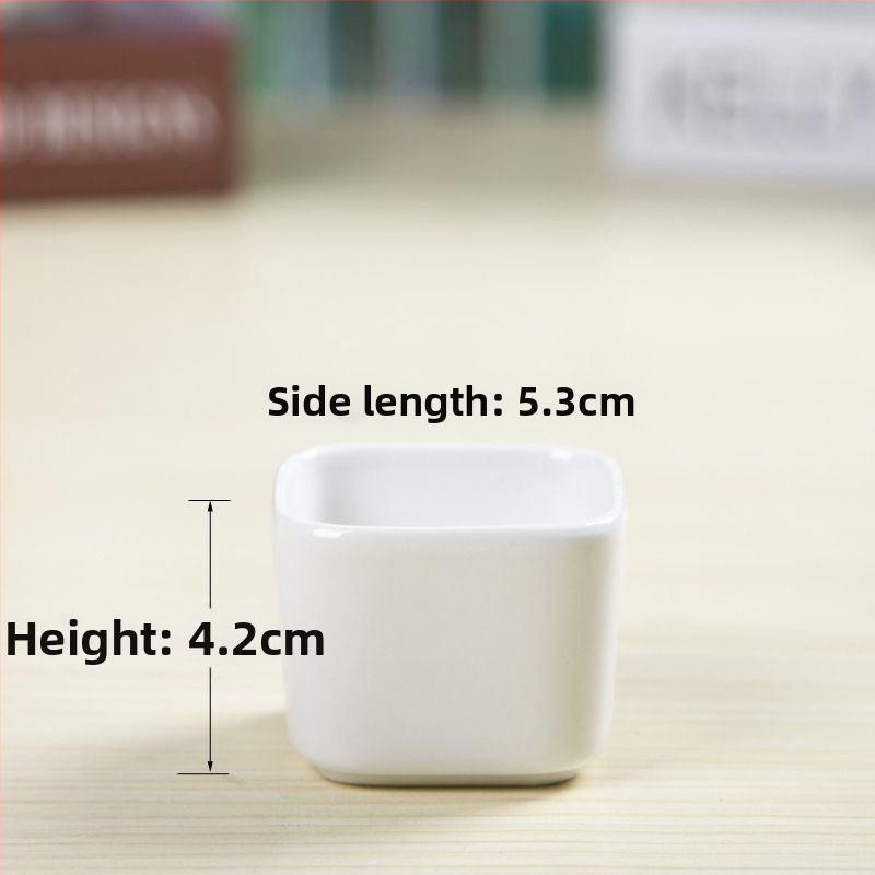 Keramička saksija za cvijeće s plavim i bijelim japanskim stilom, bijelom porcelanskom bazom i pladnjem, kombinirani set za stolno ili podno korištenje