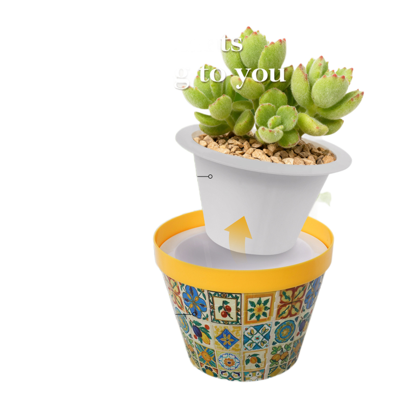 DIY 3D puzzle posuda za cvijeće, ABS materijal, injekcijsko prešanje, za stol ili podnu upotrebu