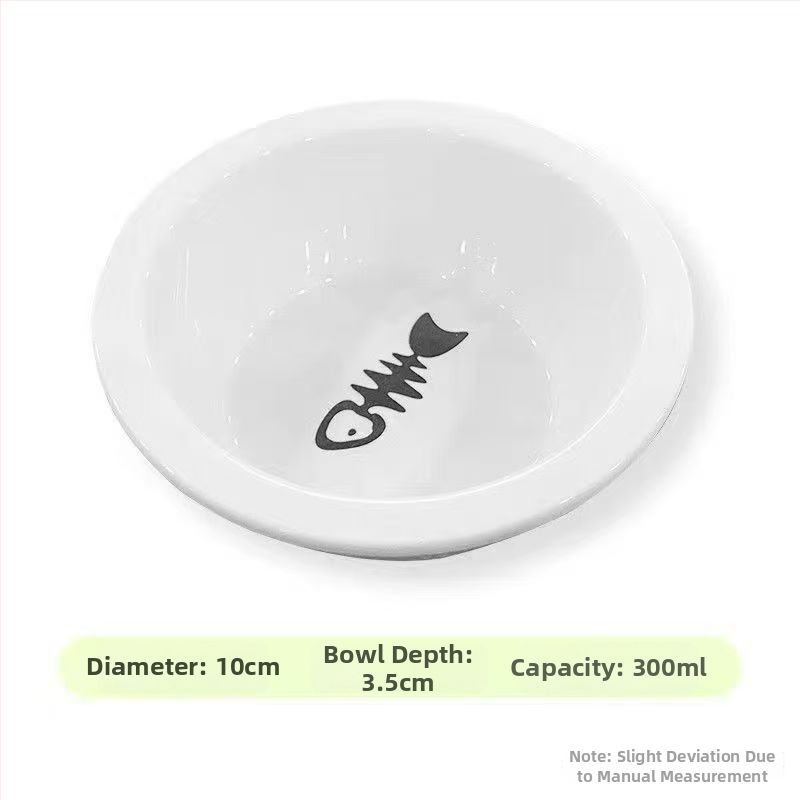 Ξύλινο μπολ για γάτες, χειροκίνητη σίτιση, σετ 1 τεμάχιο