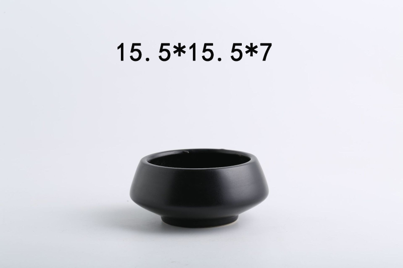 Keramička posuda za cvijeće, ručno izrađena, glazirana, za stolnu upotrebu, moderni minimalistički stil