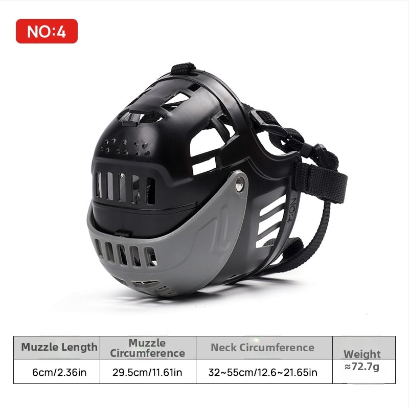 Μάσκα στόματος σκύλου - Αναπνεύσιμη, Αντι-δαγκώματος, Αντι-γάβγισματος, Λειτουργία επεκτάσεως γλώσσας για πόσιμο νερό - Υλικό: Πλαστικό, PE - Μάρκα: Pampering - Συσκευασία: 100 τεμάχια