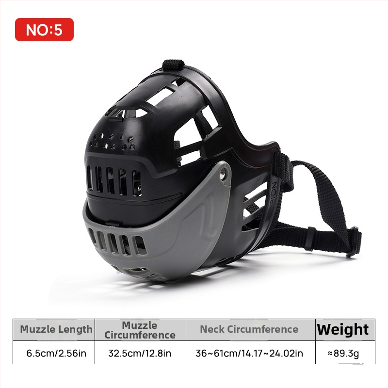 Μάσκα στόματος σκύλου - Αναπνεύσιμη, Αντι-δαγκώματος, Αντι-γάβγισματος, Λειτουργία επεκτάσεως γλώσσας για πόσιμο νερό - Υλικό: Πλαστικό, PE - Μάρκα: Pampering - Συσκευασία: 100 τεμάχια