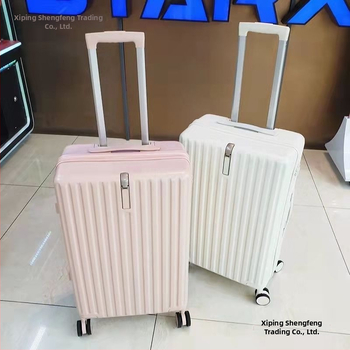 Ceļojumu koferis - alumīnija sakausējums, sānu atvērums, priekšējais atvērums, universālie riteņi