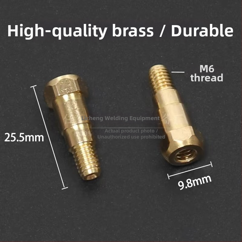 Pribor za zavarivanje uz zaštitu plinova: zaštitna mlaznica, pokrov mlaznice, sjedište spojne šipke mlaznice, koljeno priključka; bakreno premazivanje; zavarivanje različitih metala