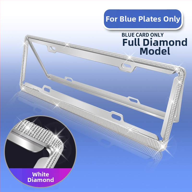 Numbriraam kruvivõttmega kinnitusega, tsink-sulam, universaalne stiil, sobib enamikule mudelitele, Lai Yi kaubamärk