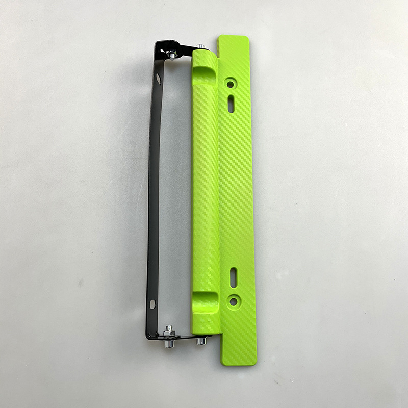 Universaalne numbrimärgi raam, pööratava nurgaaga, ABS-kõva plastik + raudne raam