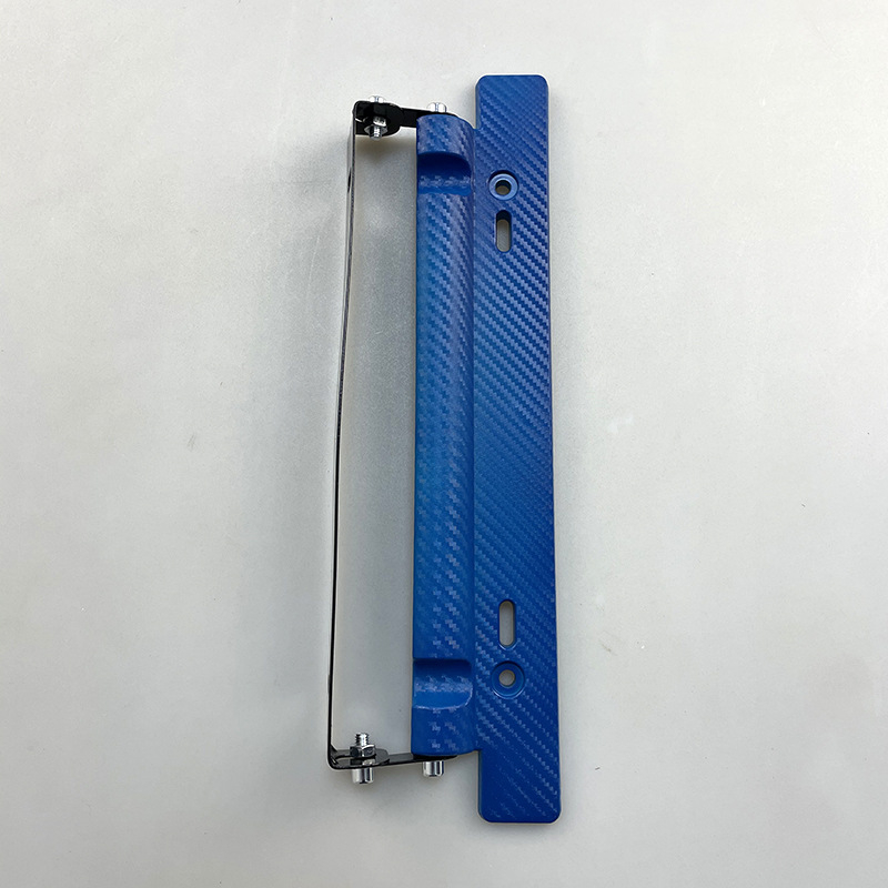 Universaalne numbrimärgi raam, pööratava nurgaaga, ABS-kõva plastik + raudne raam