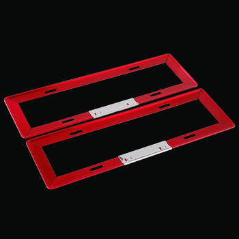 Rombi kujuga magneesiumisulamist numbriraam, mudel lx00, bränd Ji Dingchang, sobib sõidukitele